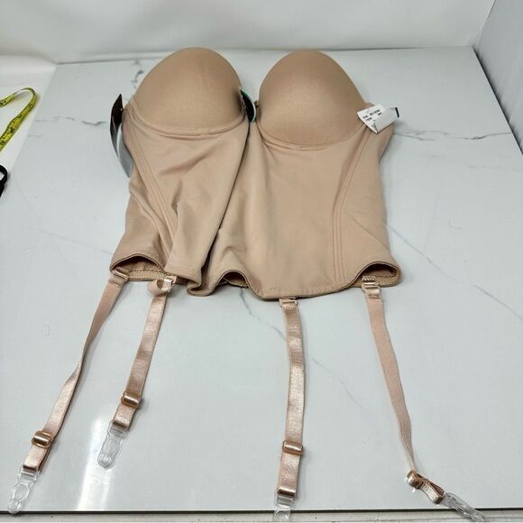 Va Bien Seamless Low Back Bustier 34B - Picture 1 of 6